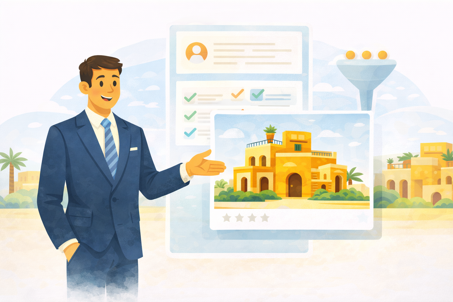 Professionele makelaars werken met overzicht en vertrouwen